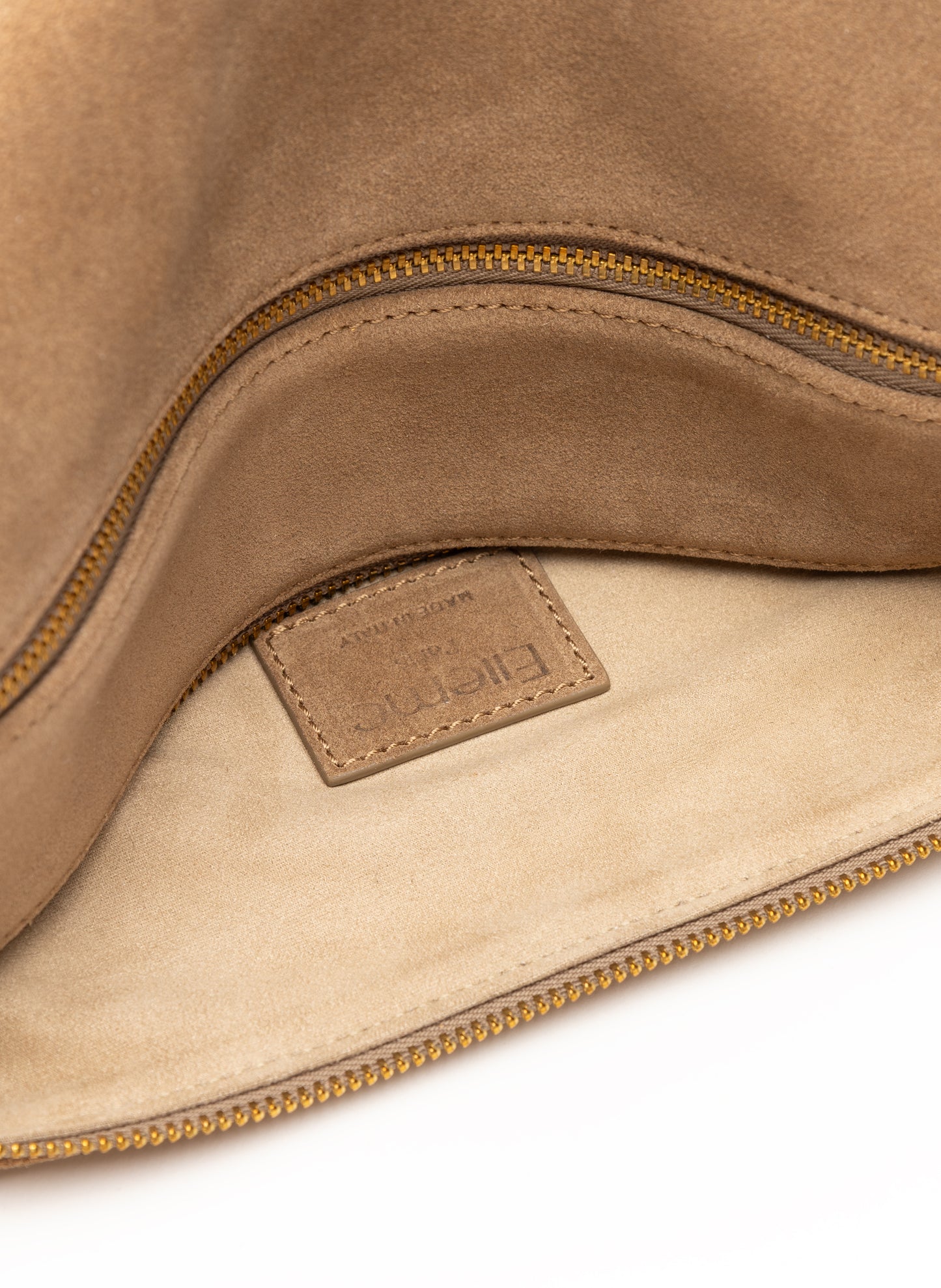 Trousse Suede Tan