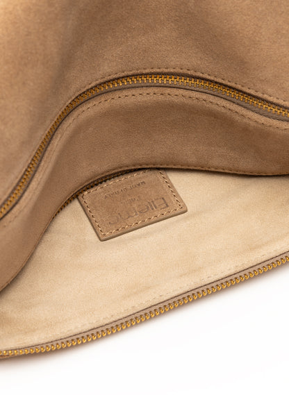 Trousse Suede Tan