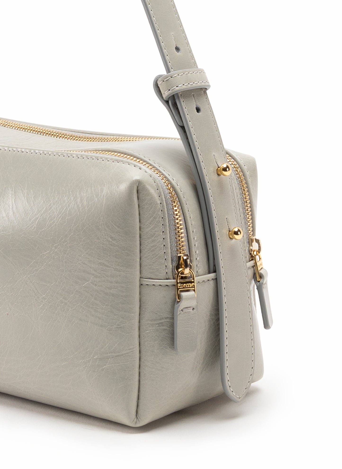 Trousse Vintage Leather Cemento