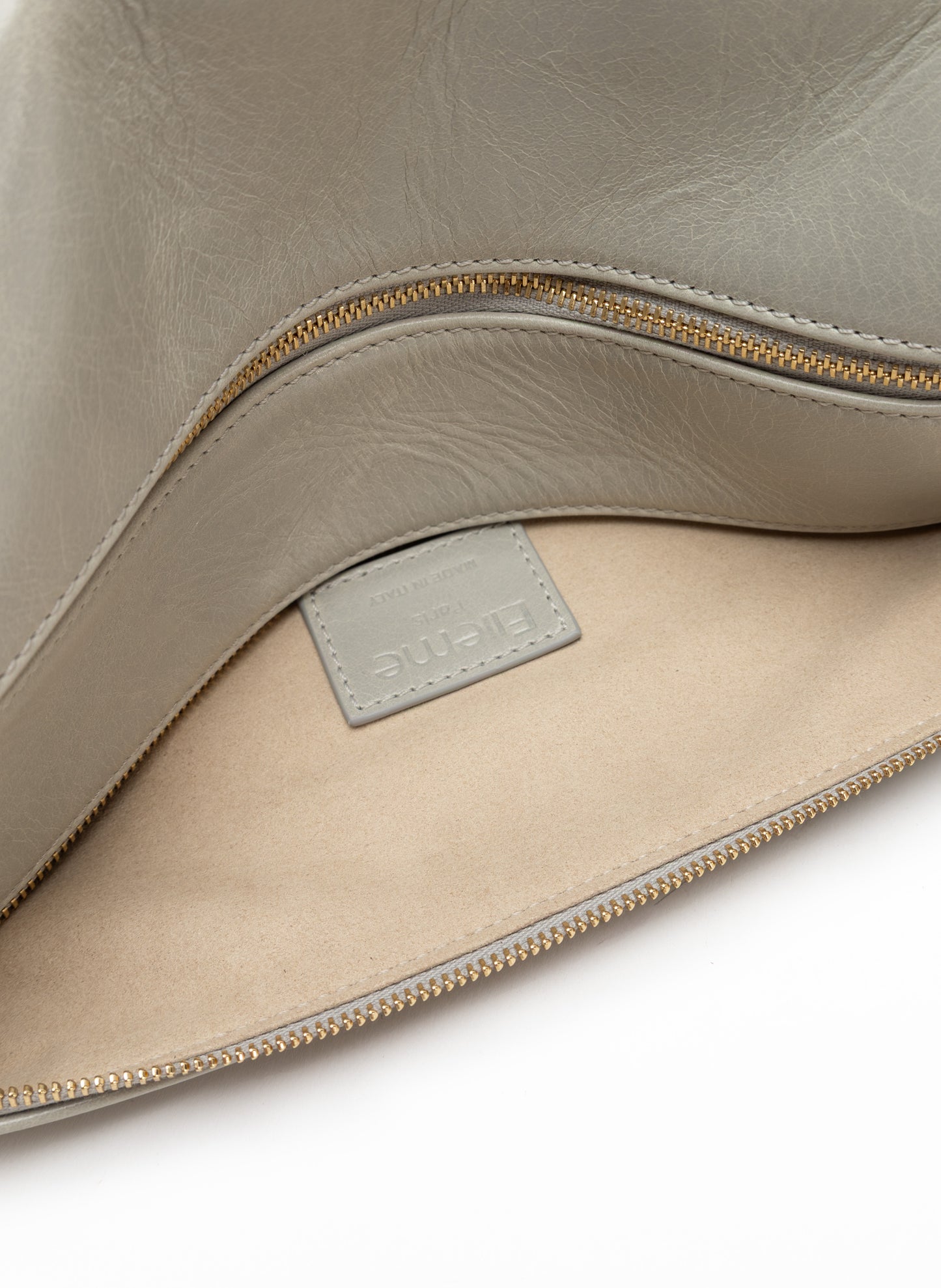 Trousse Vintage Leather Cemento