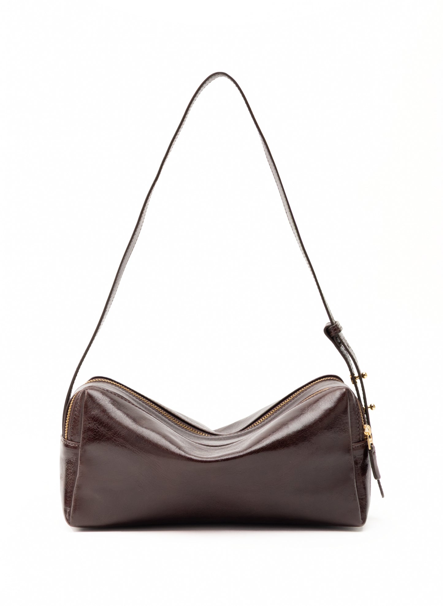 Trousse Vintage Cuir Châtaigne
