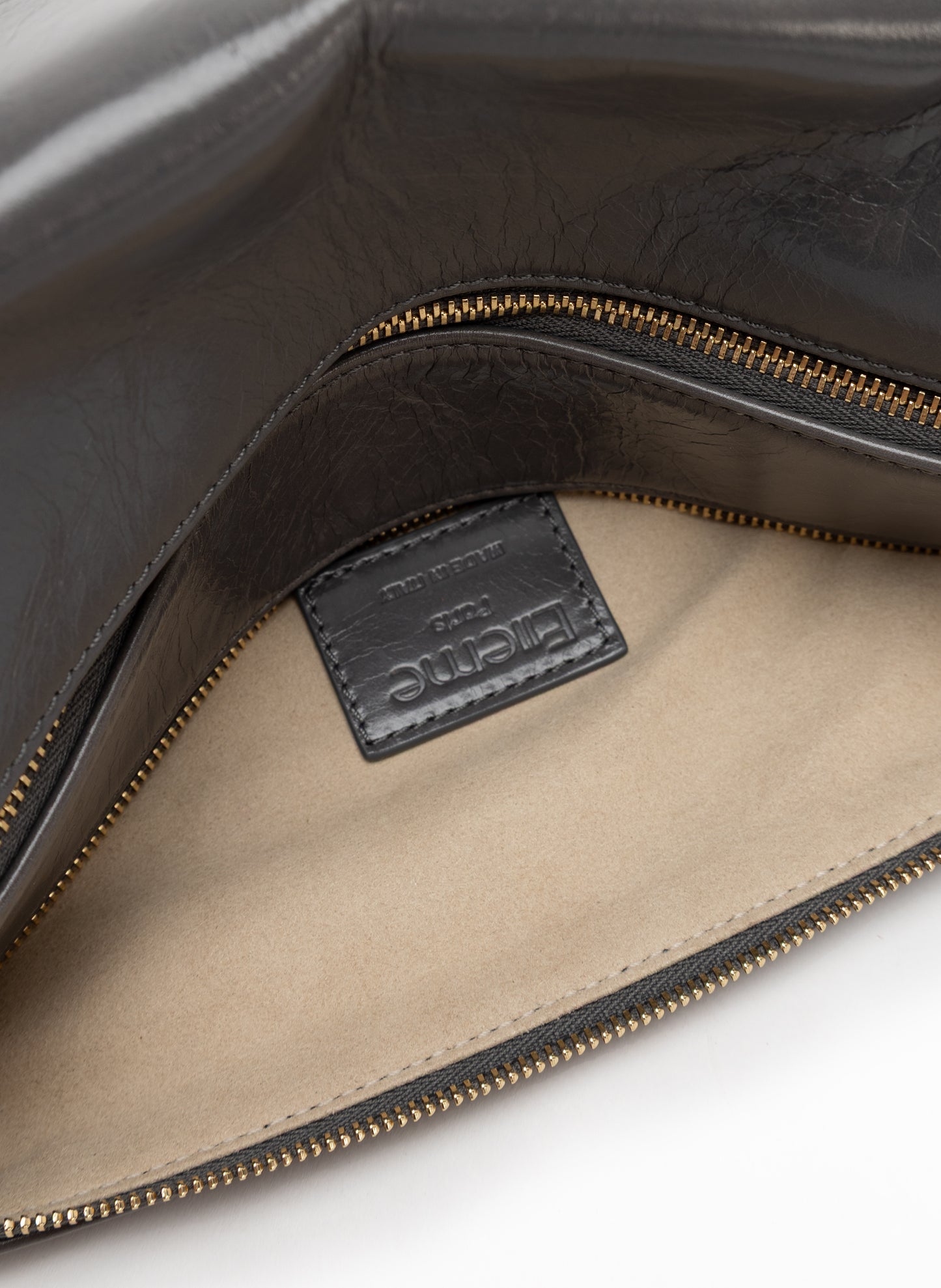 Trousse Vintage Leather Ematite