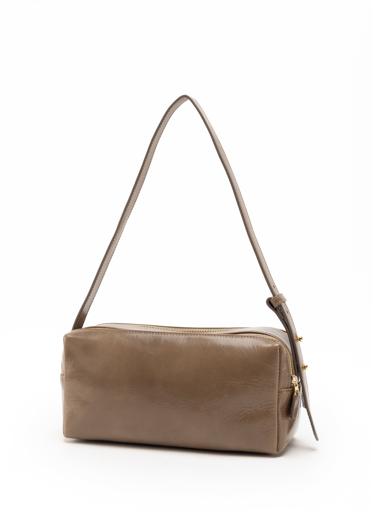 Trousse Vintage Leather Taupe