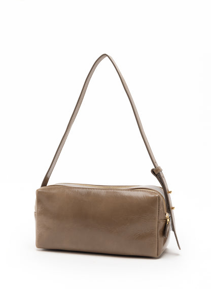 Trousse Vintage Leather Taupe