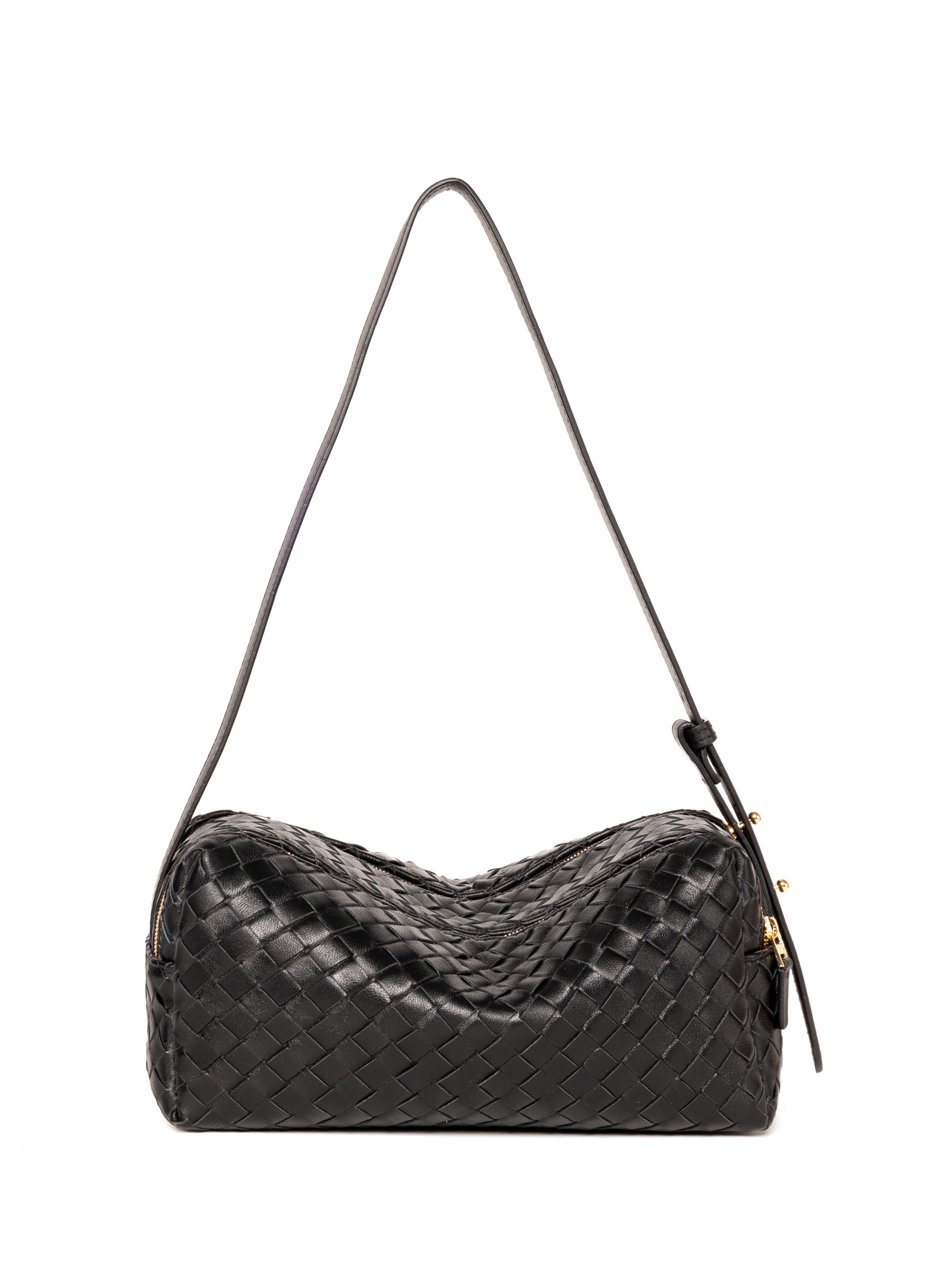 Trousse Woven Leather