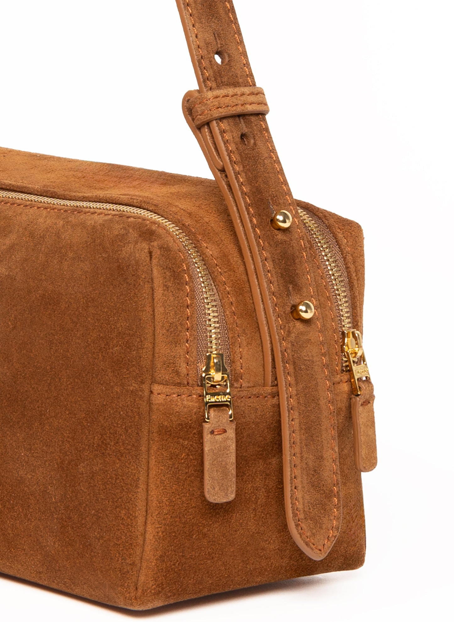 Trousse Suede Cognac