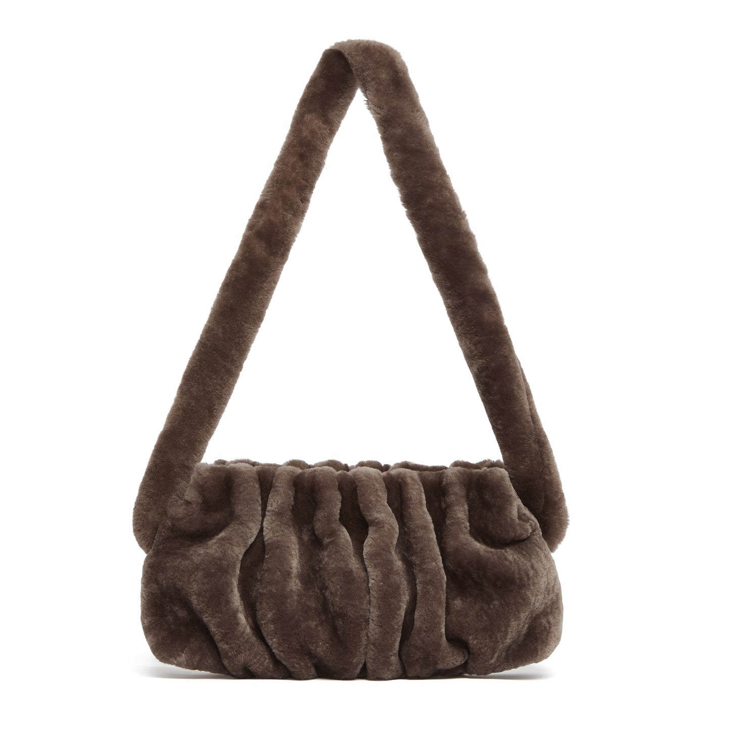 Vague Shearling Montone Taupe