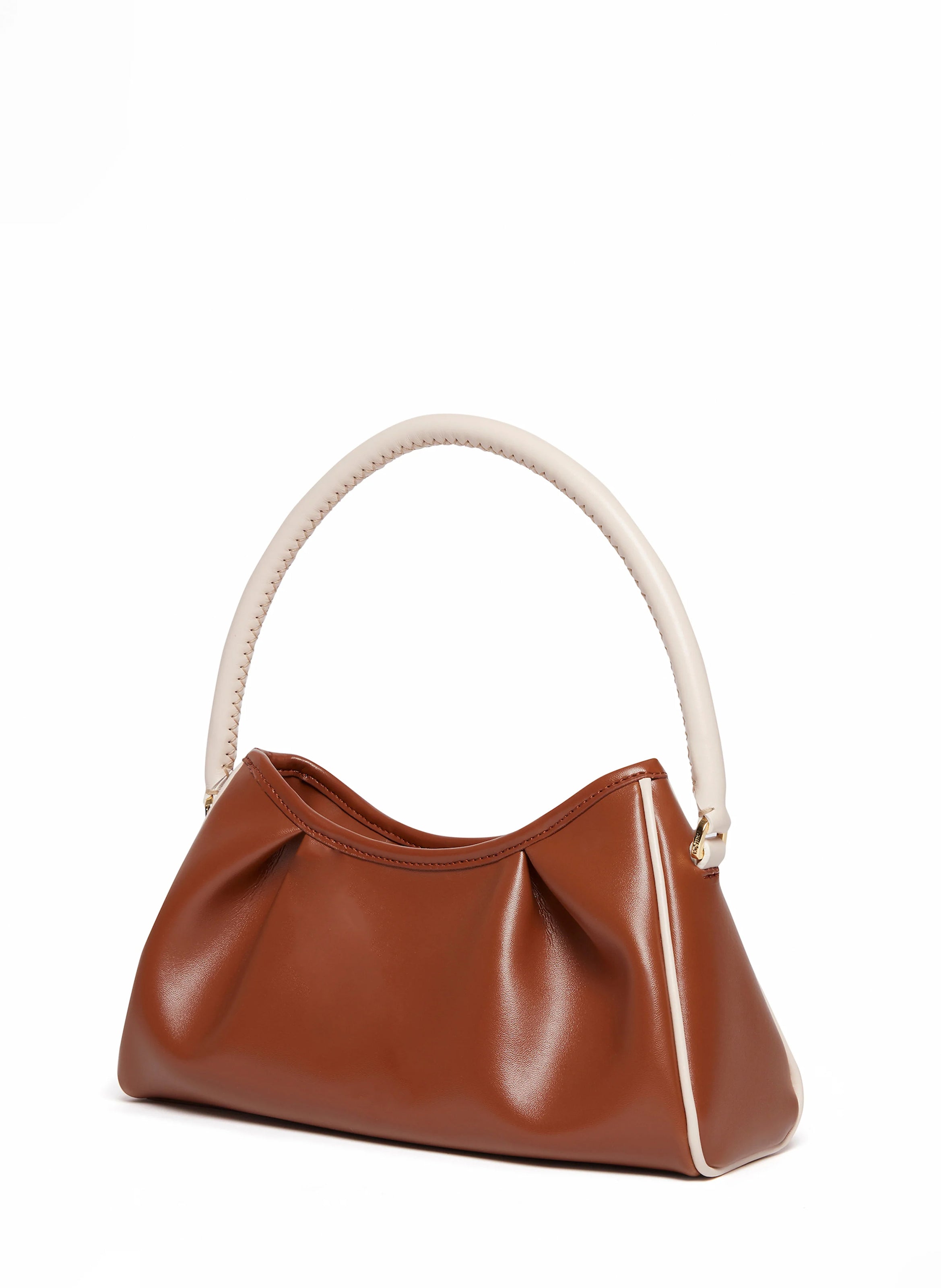 Dimple Leather Cognac/Beige