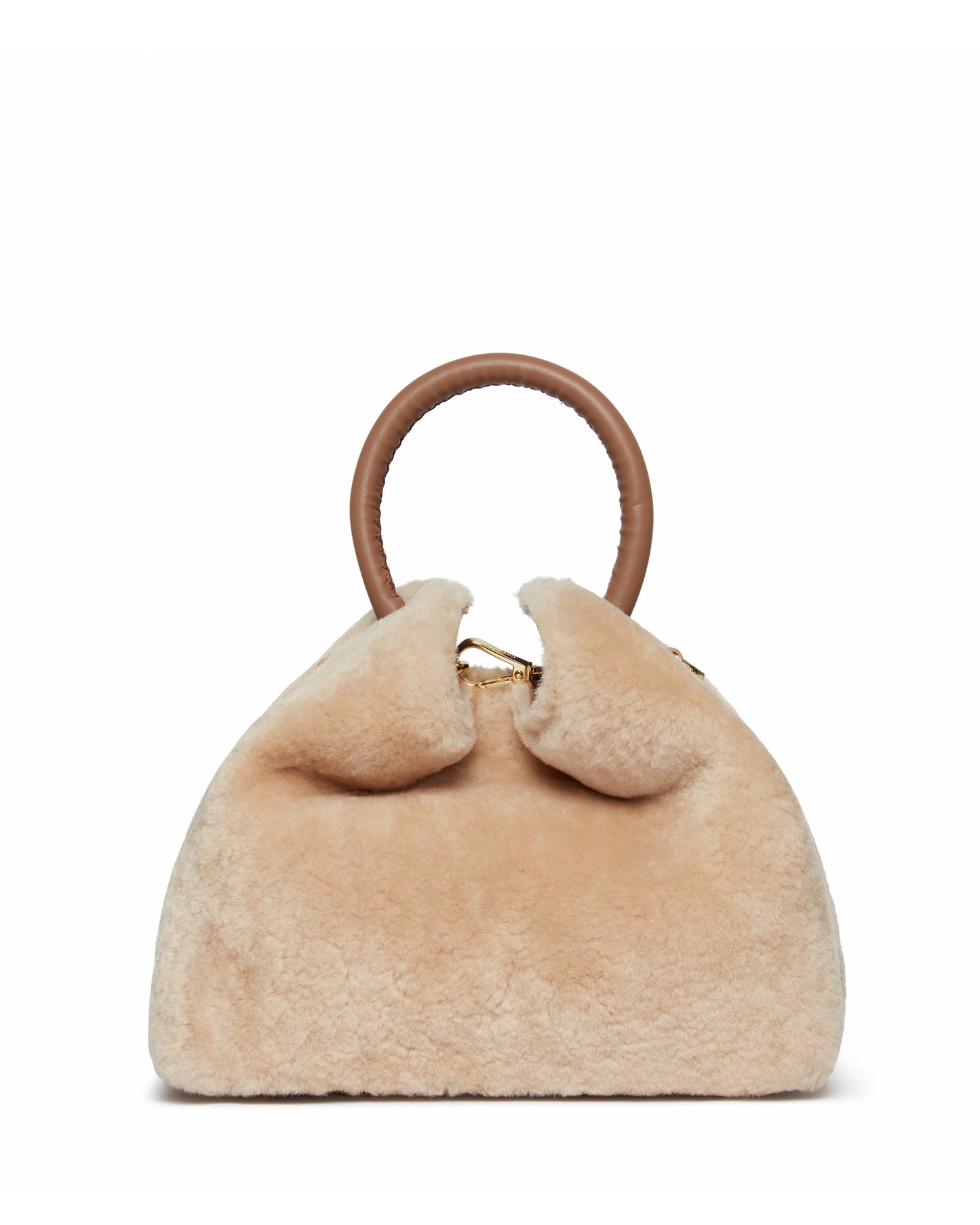 Baozi Shearling Montone Crème/Taupe