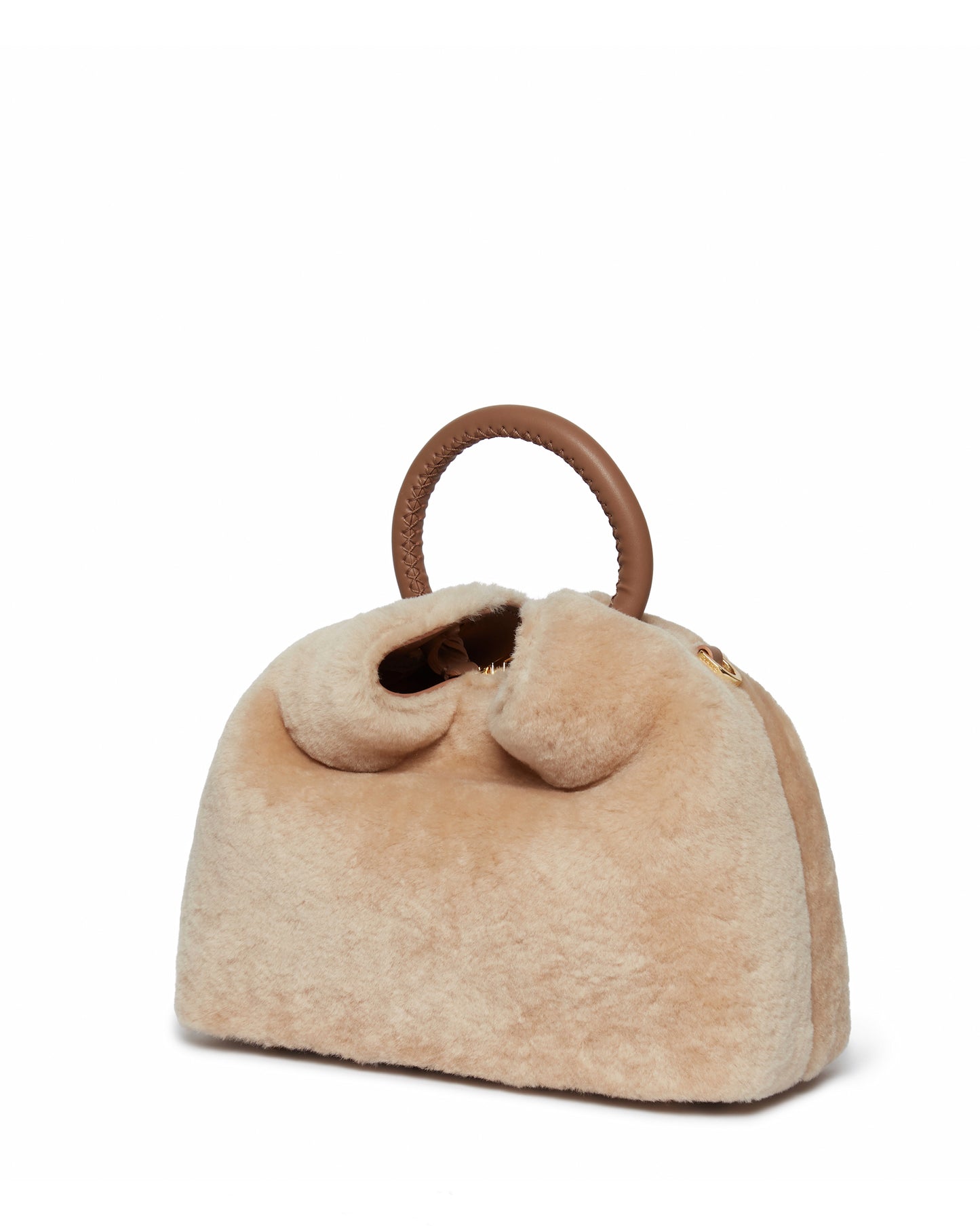 Baozi Shearling Montone Creme/Taupe