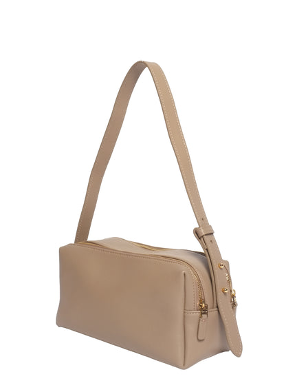 Trousse Cuir Taupe