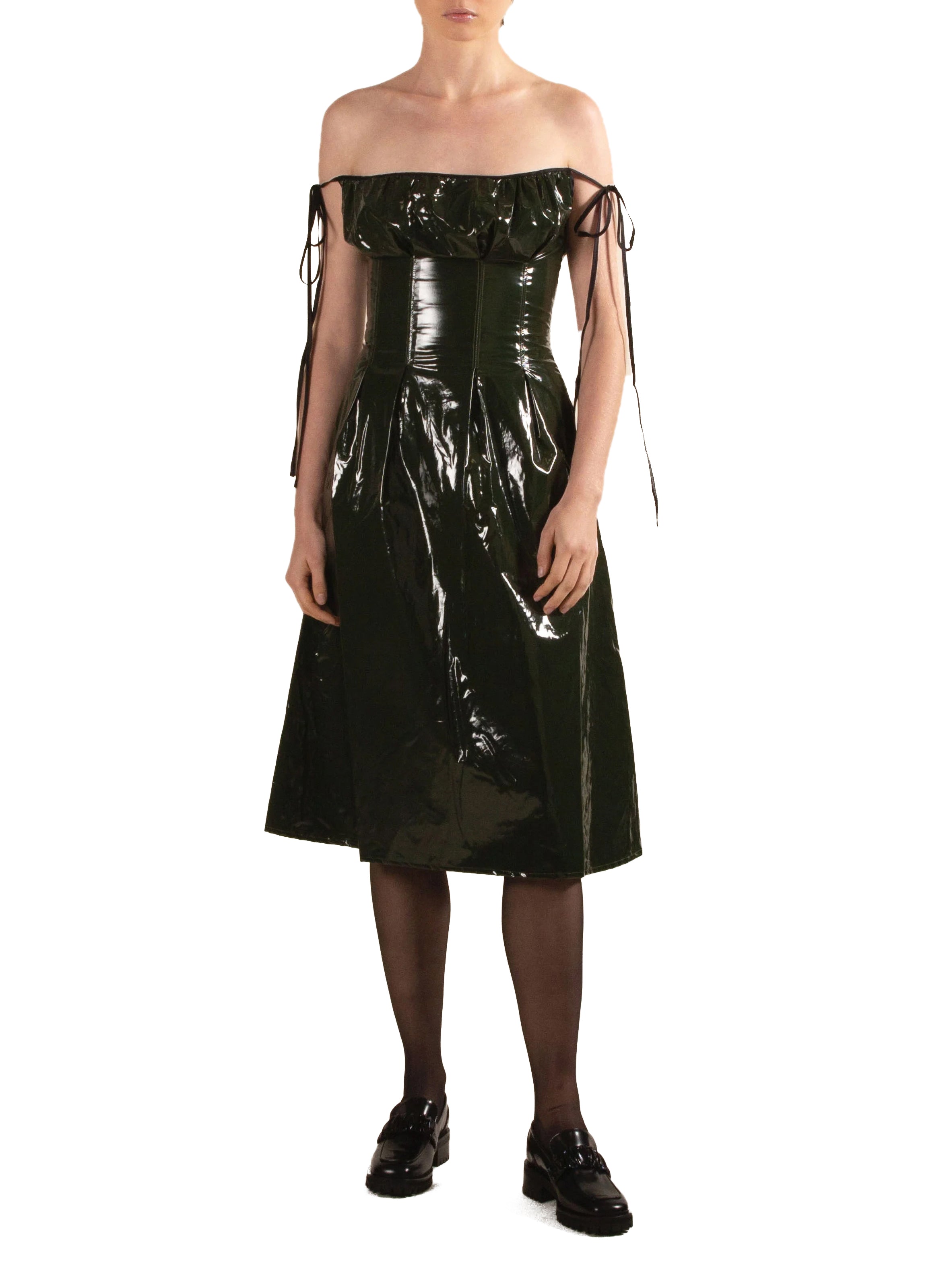 Vinyl gown new arrivals