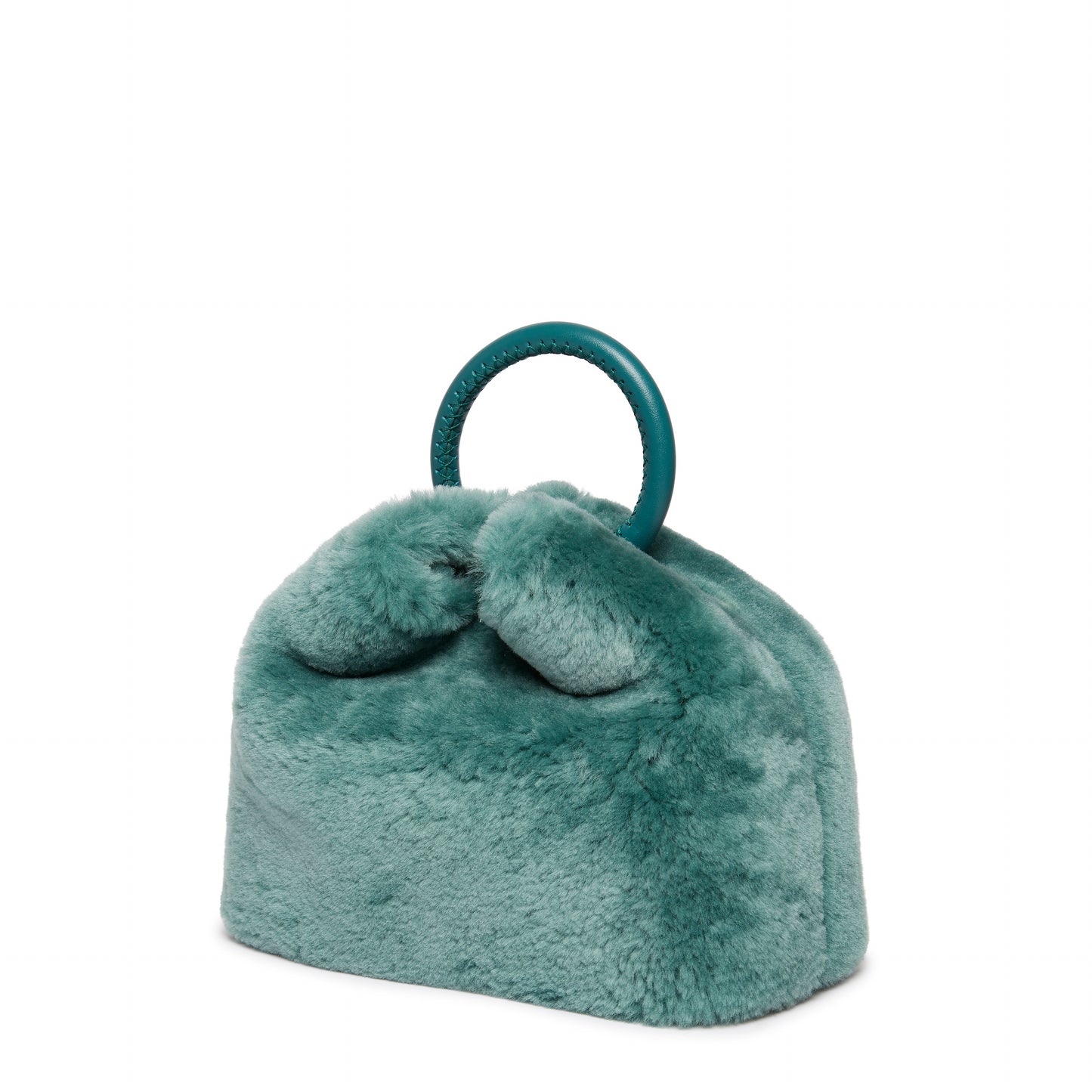 Baozi Shearling Montone Emerald