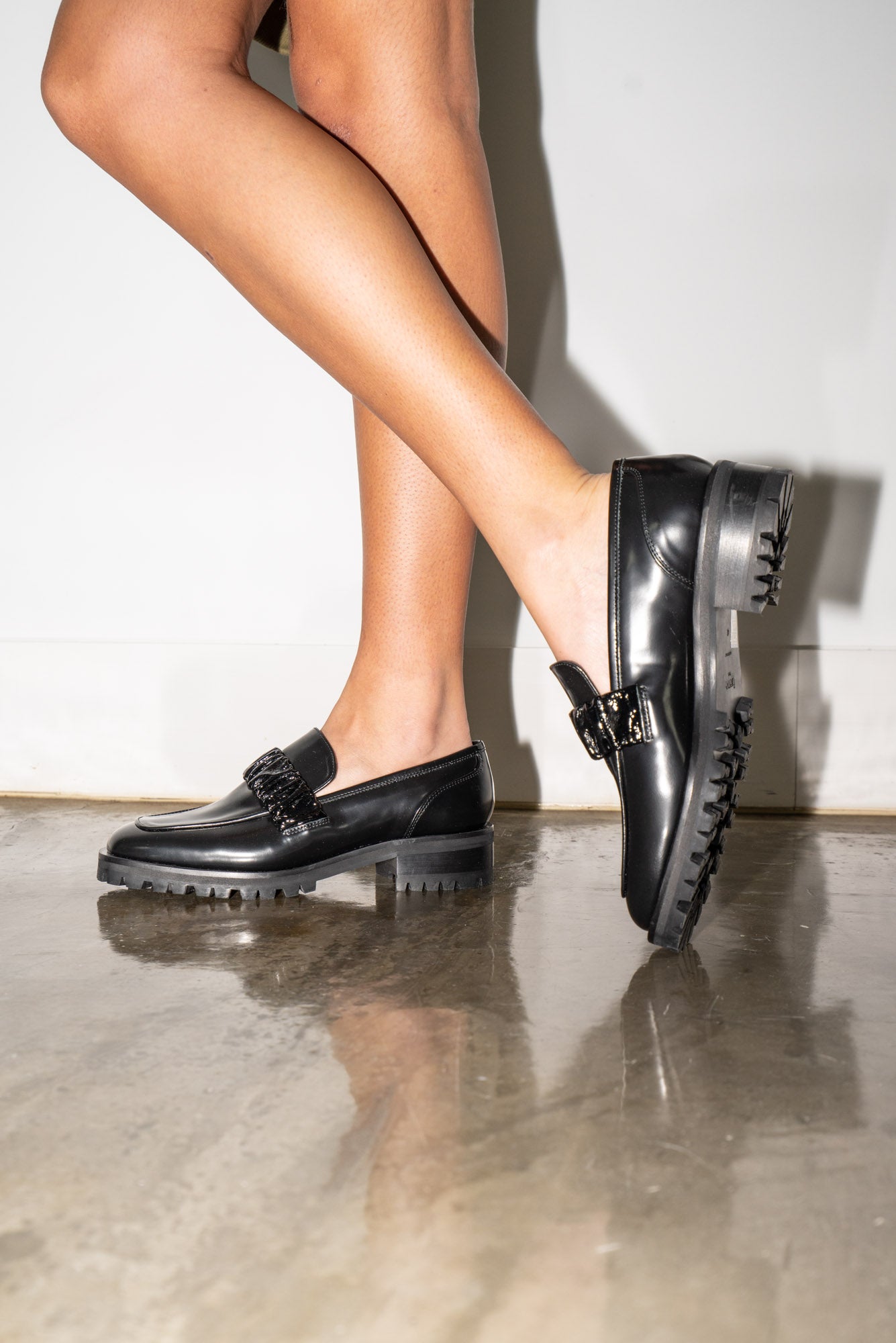 Chouchou Square Loafer Noir